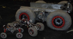 Lunar Rovers with Chainmail Tires