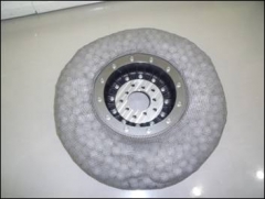 Chainmail Tire for Lunar Rover