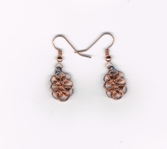 Earring, copper, Japanese