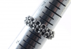 Micro Maille Japanese 8 in 2 Stainless steel ring