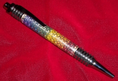 Maille infused pen #8 - Spartan rainbow click pen