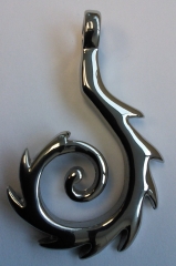 Cast Stainless Tribal Spiral