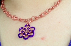 Japanese Flower necklace