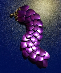 Purple Dragonscale Bracelet