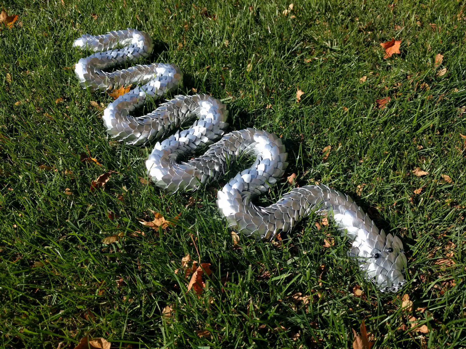 First Scalemail Snek - Aluminum First Scalemail Snek - Aluminum